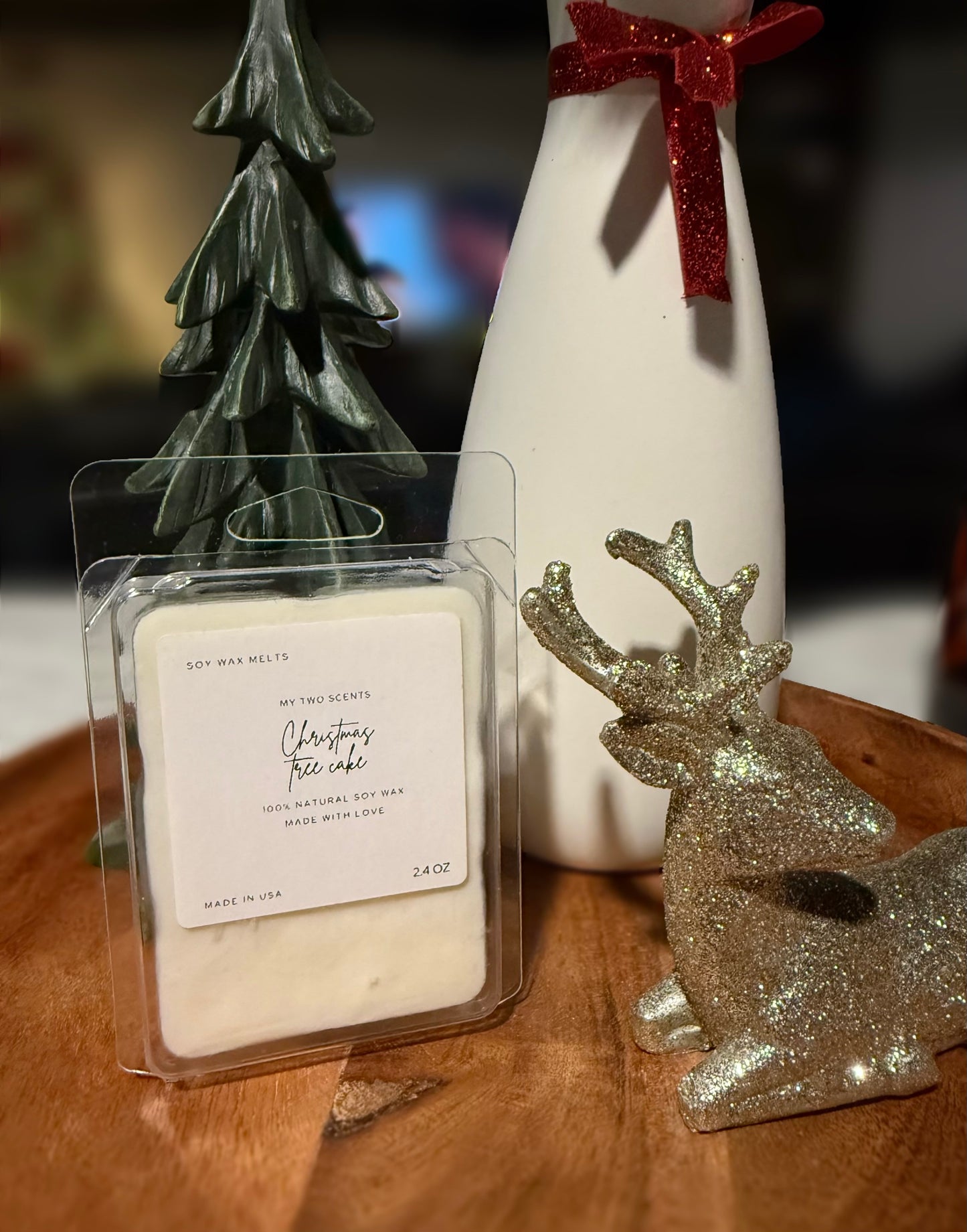 Christmas tree cake wax melts