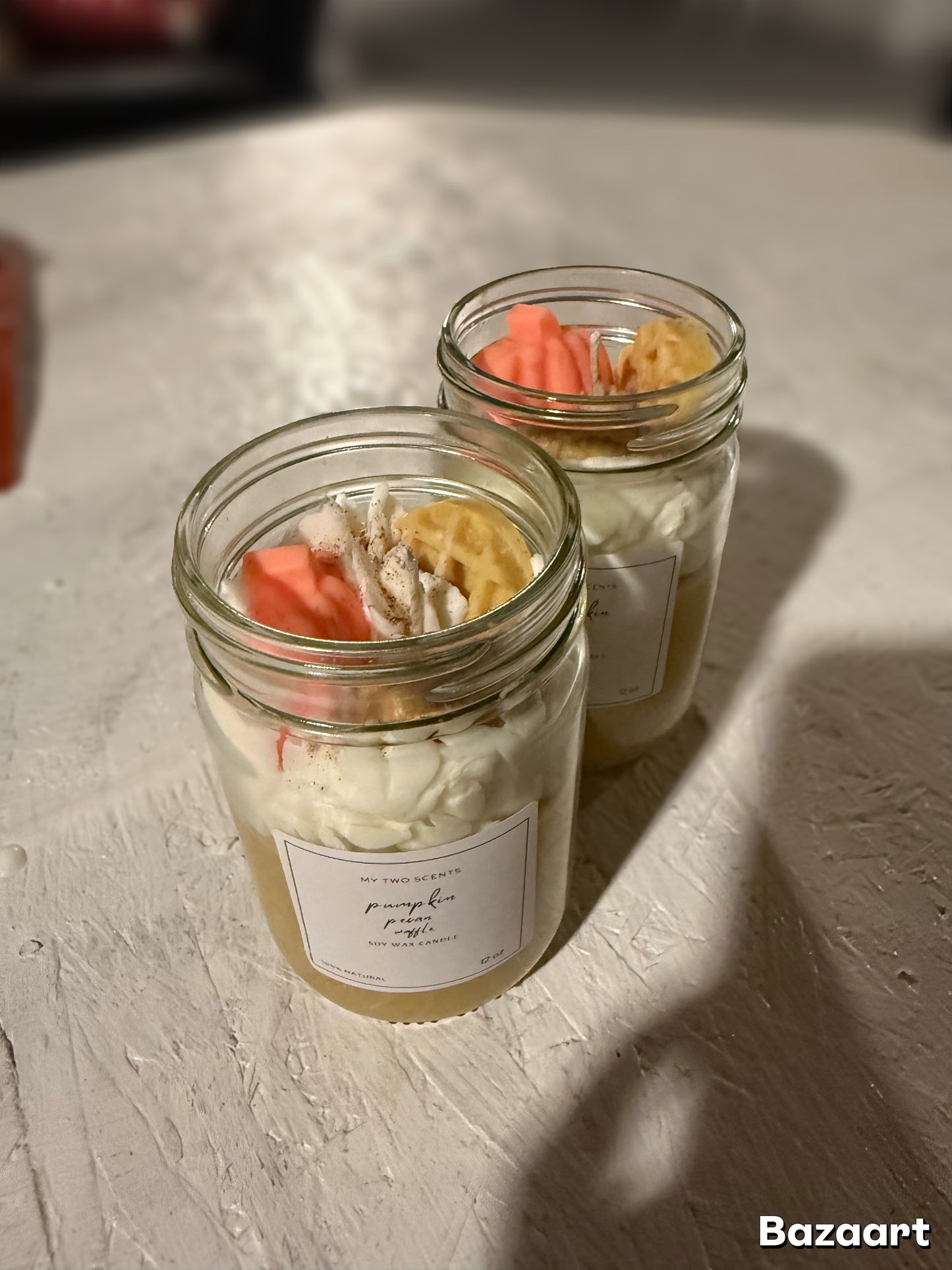 Pumpkin pecan waffle candle