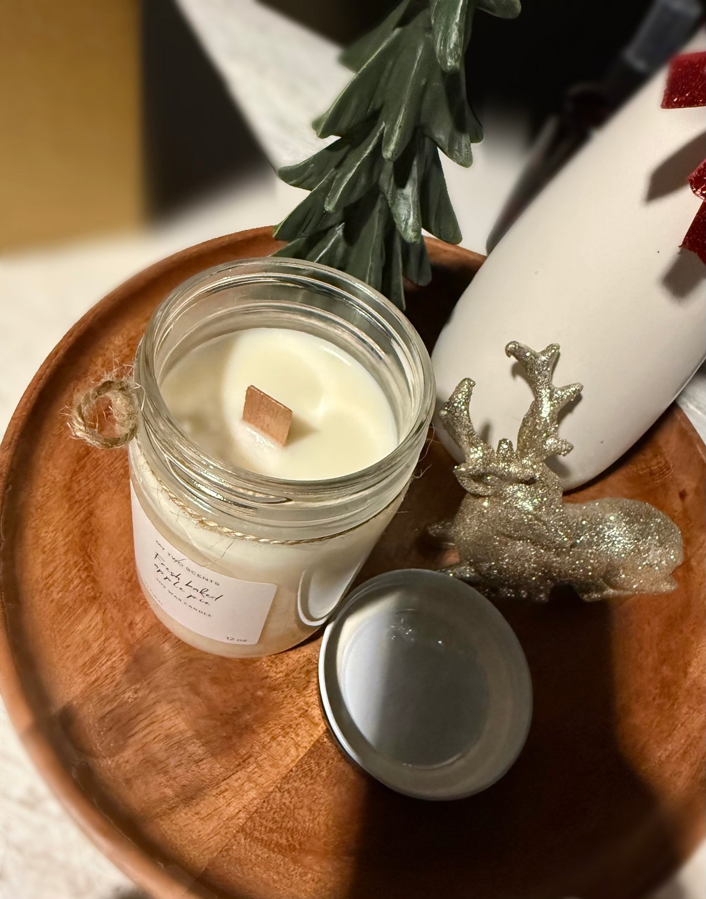 Fresh baked apple pie