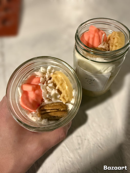 Pumpkin pecan waffle candle