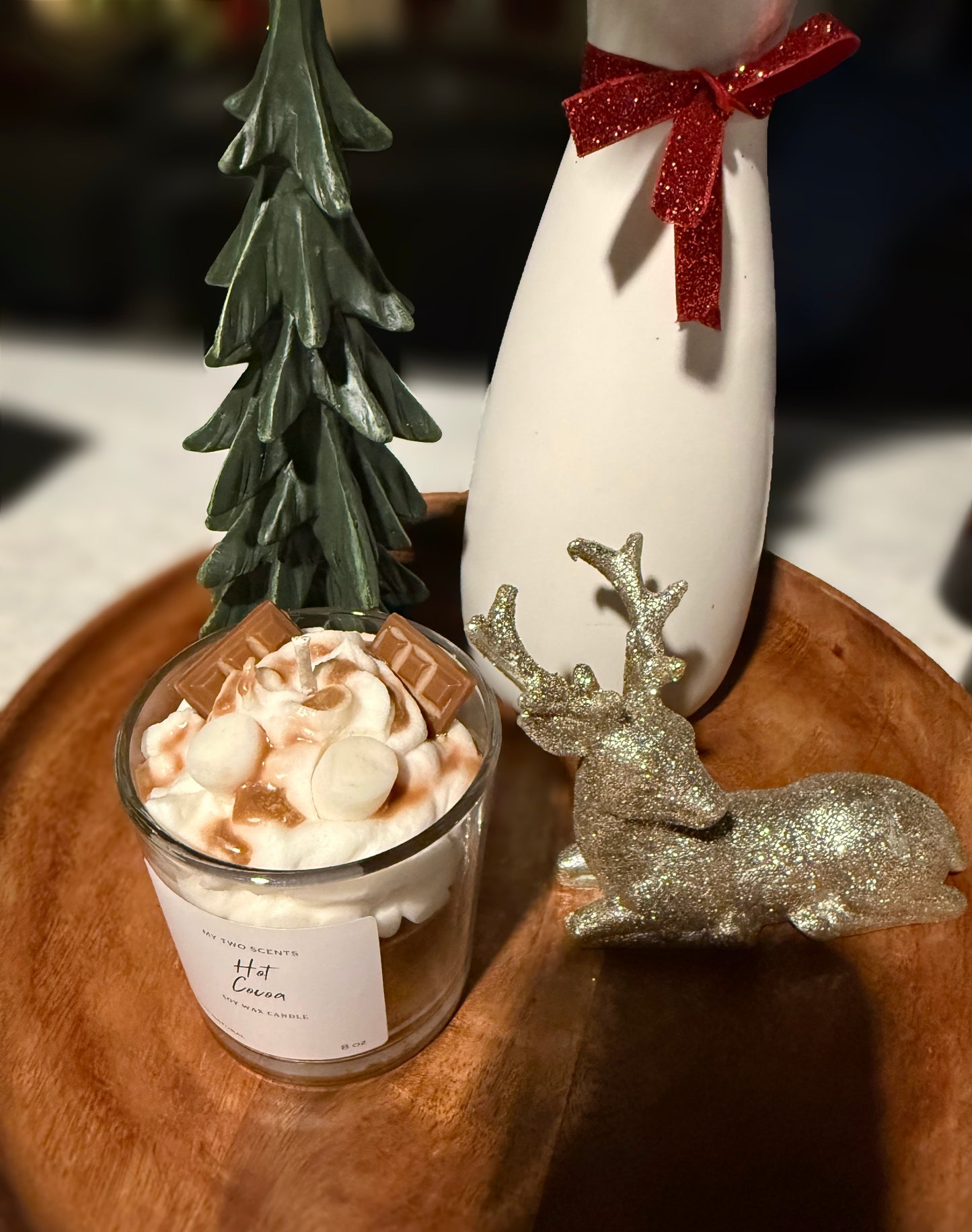 Hot Cocoa candle