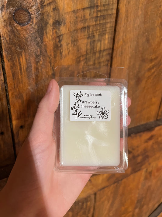 Strawberry cheesecake wax melts