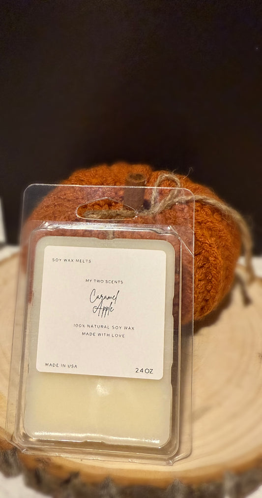 Caramel apple wax melts