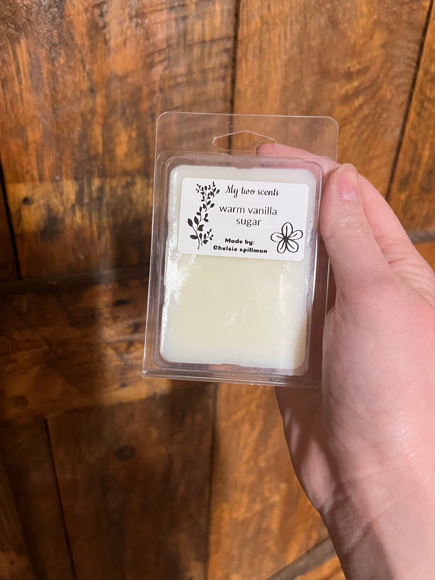 Warm vanilla sugar wax melts