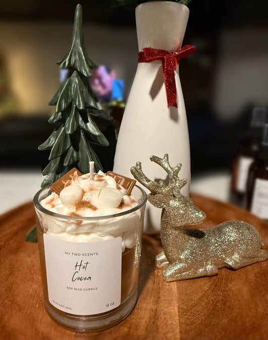 Hot Cocoa candle