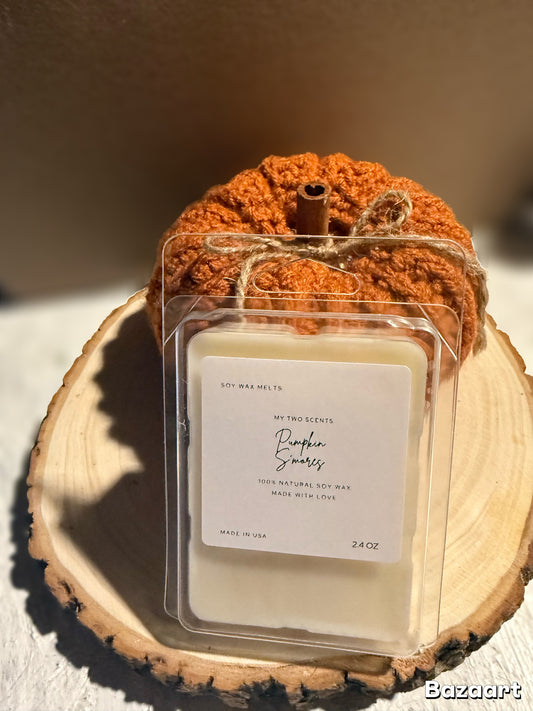 Pumpkin s’mores wax melts