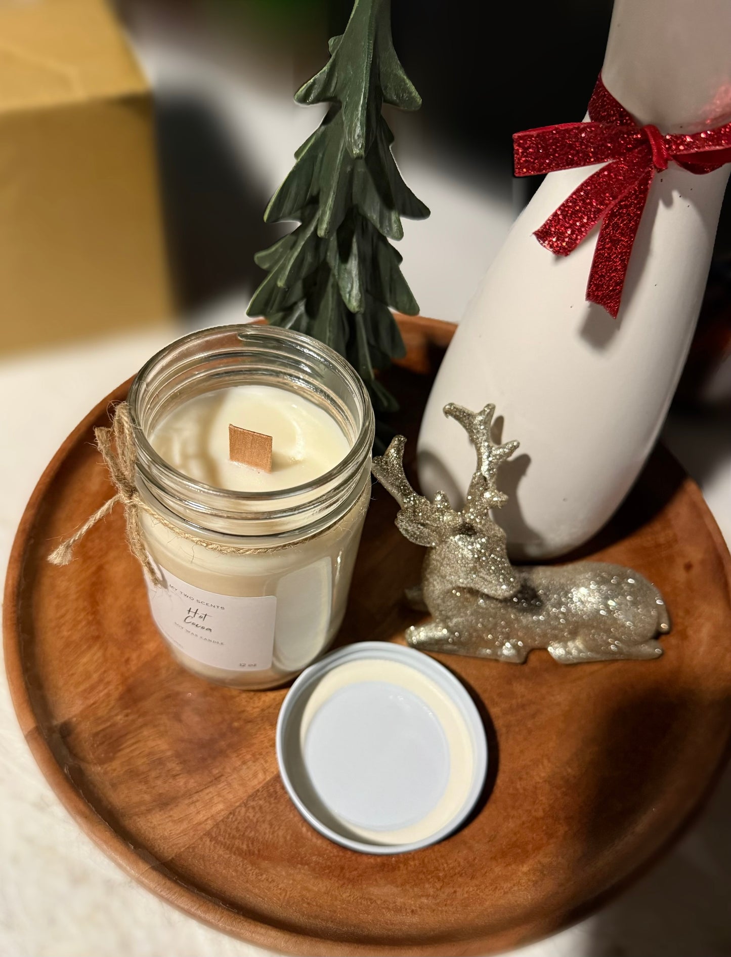 Hot Cocoa candle