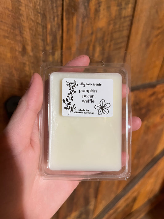 Pumpkin pecan waffle wax melts