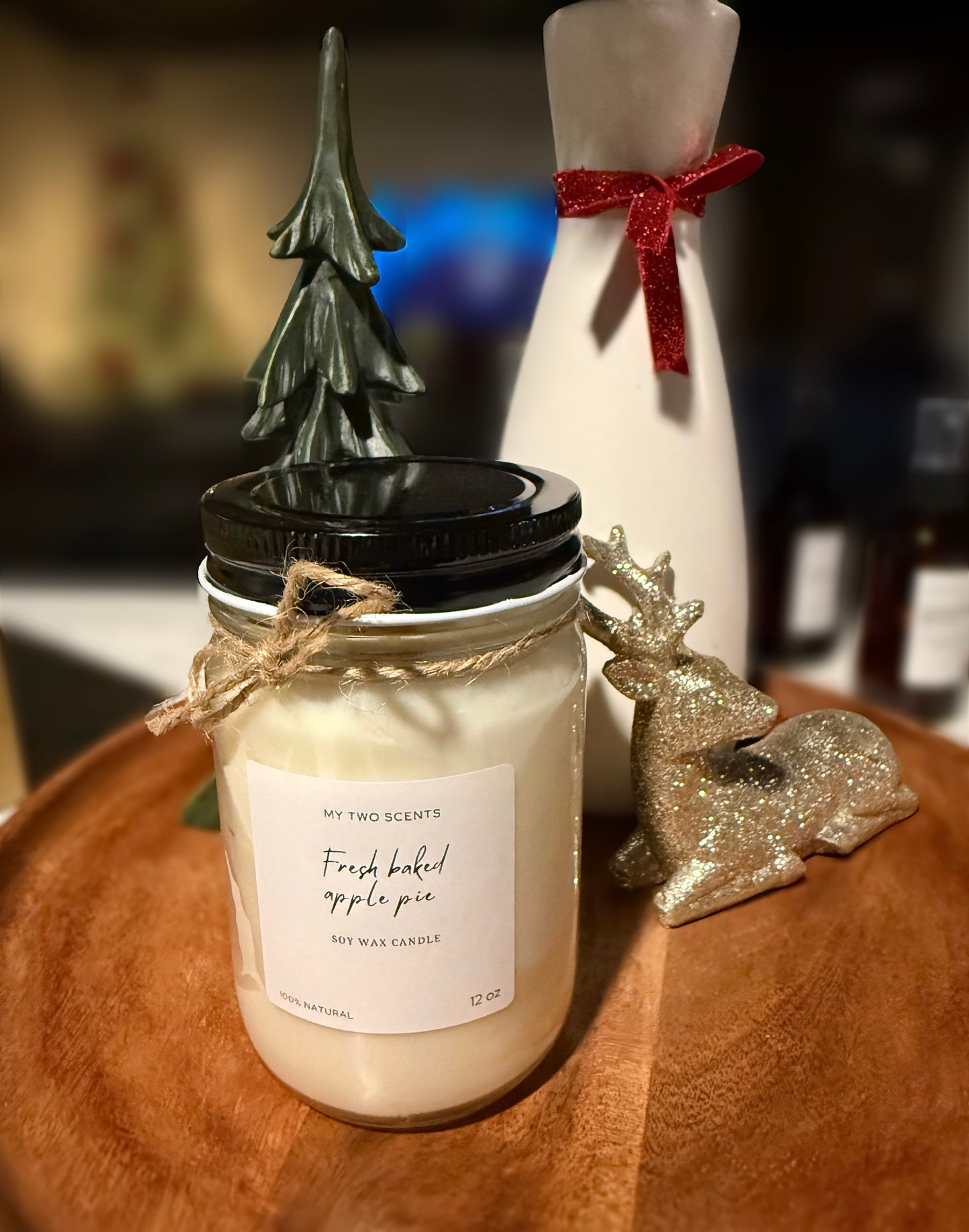 Fresh baked apple pie